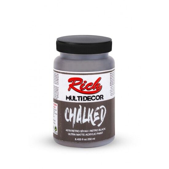 MULTI DECOR CHALKED 250 CC RETRO SİYAH