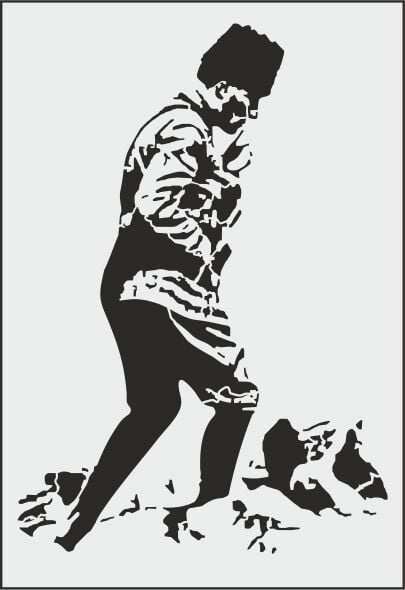 Stencil E045