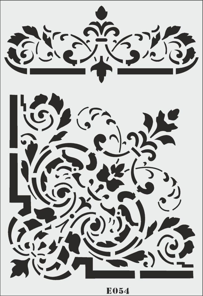 Stencil E054