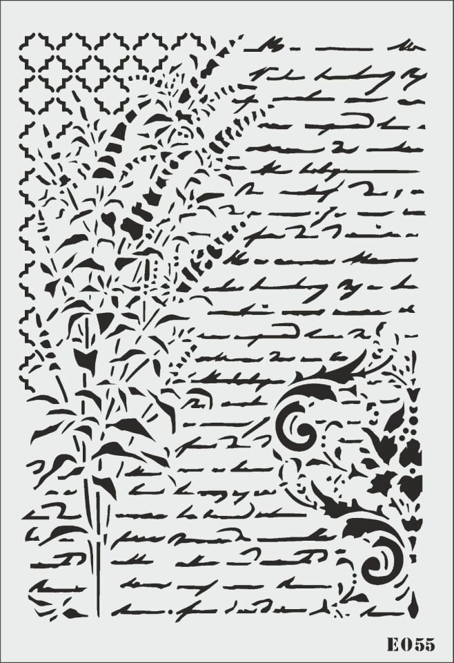 Stencil E055