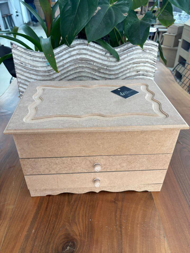 İki Çekmeceli Takı Kutusu