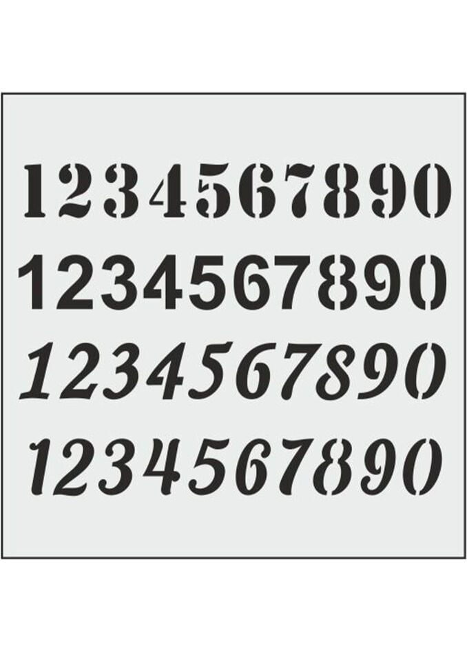 Stencil K036