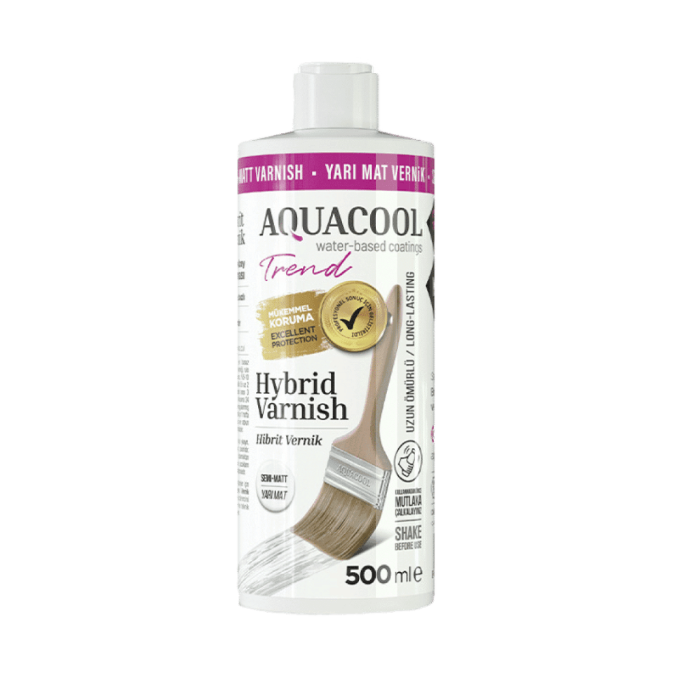AQUACOOL 500 cc YARI MAT VERNİK