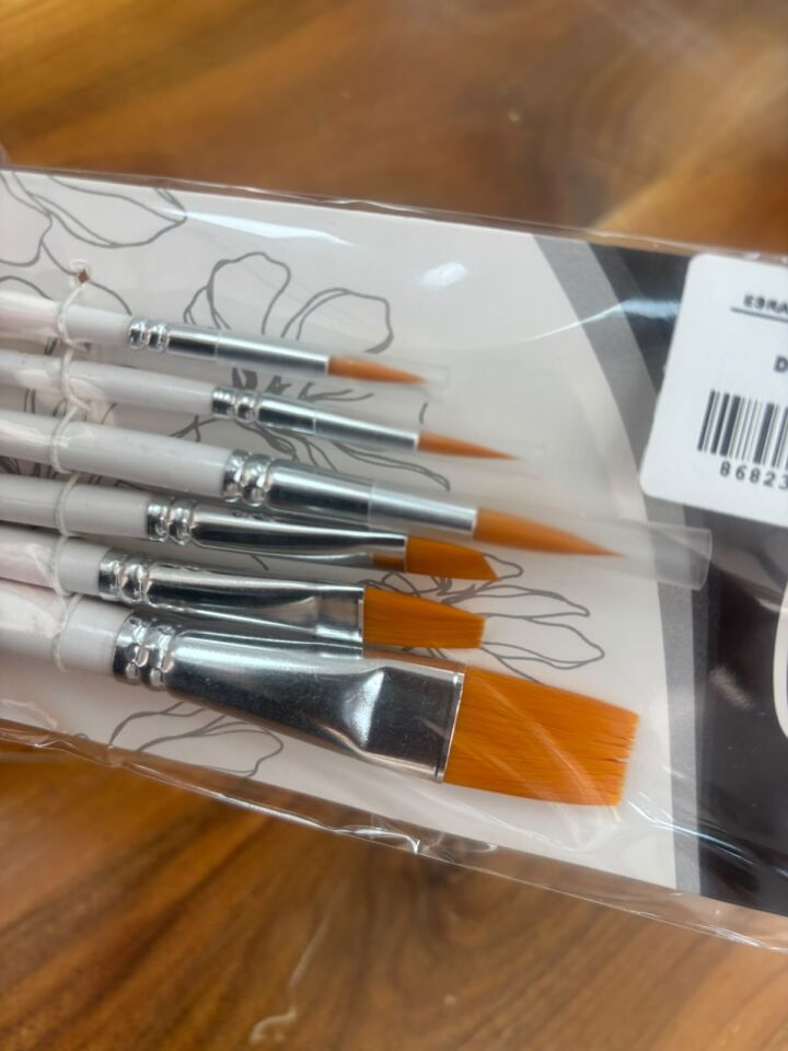 detay fırçası 6lı set