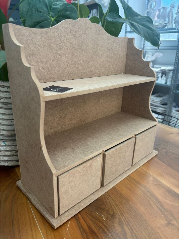 Çekmeceli Raflı Düzenleyici