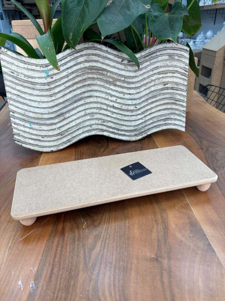 Top Ayaklı Dikdörtgen Sunumluk