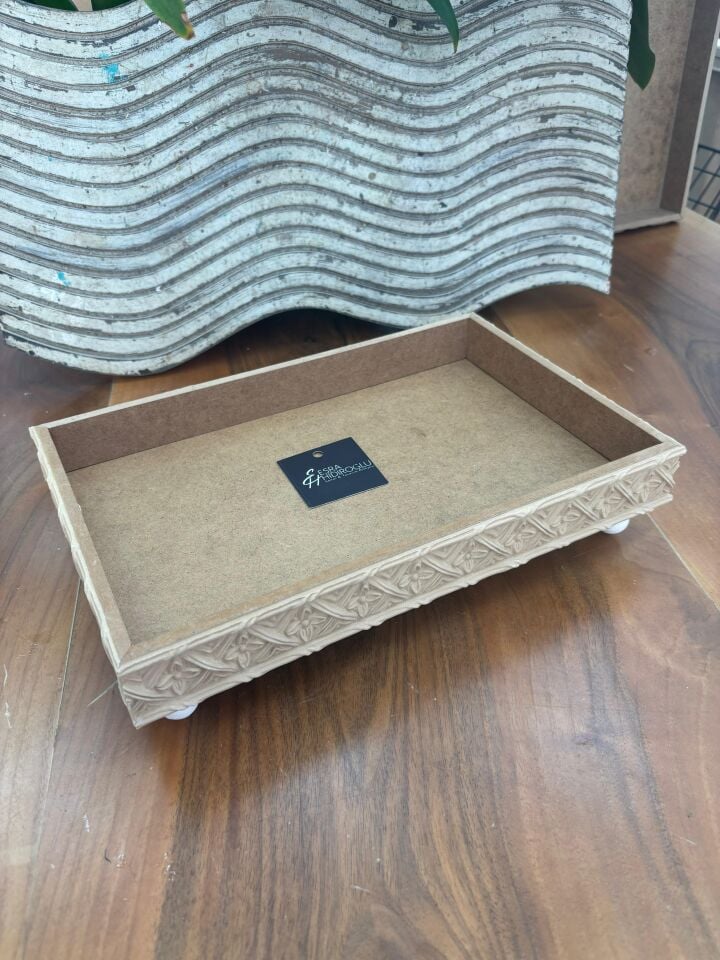 Top Ayaklı Oymalı Sunumluk Küçük NO:2