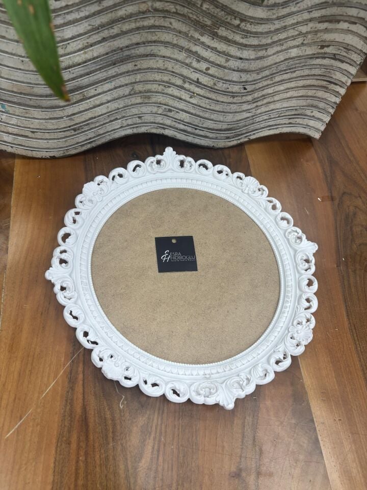 Yuvarlak Polyester Kenarlı Sunumluk Büyük