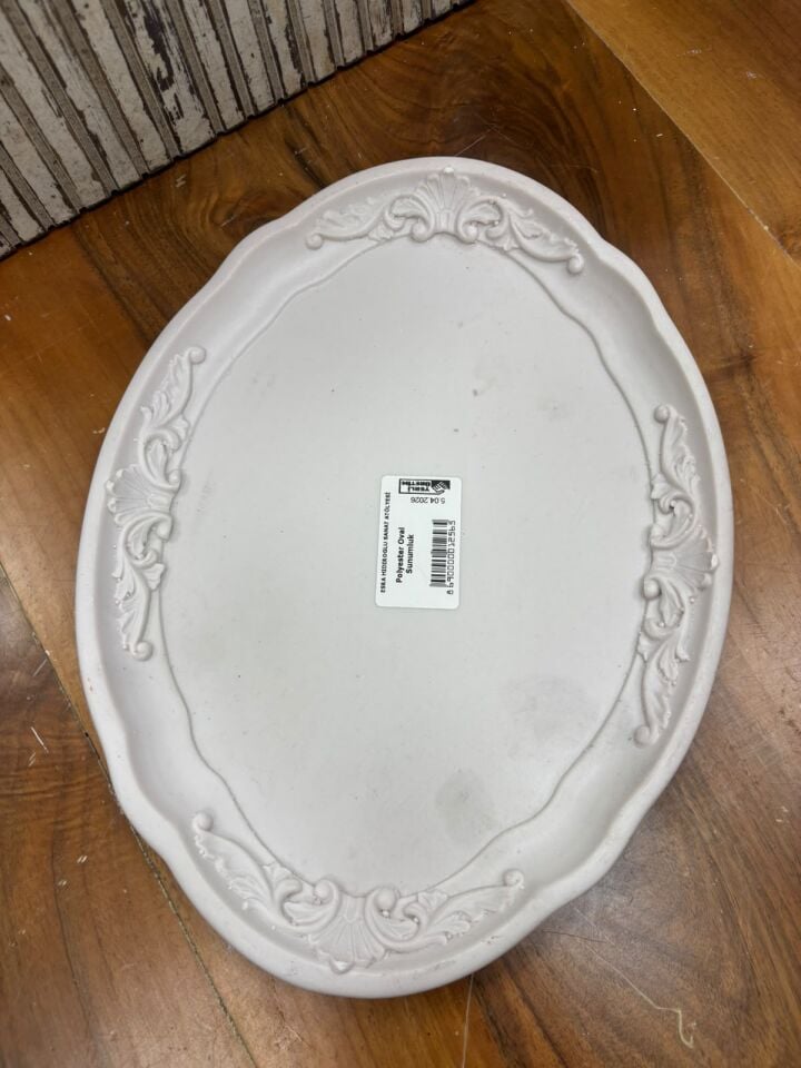 Polyester Oval Sunumluk