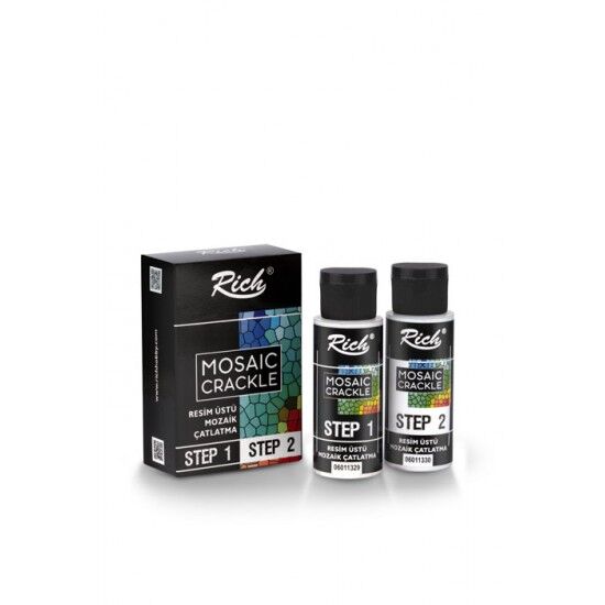 MOZAİK ÇATLATMA STEP1-STEP 2