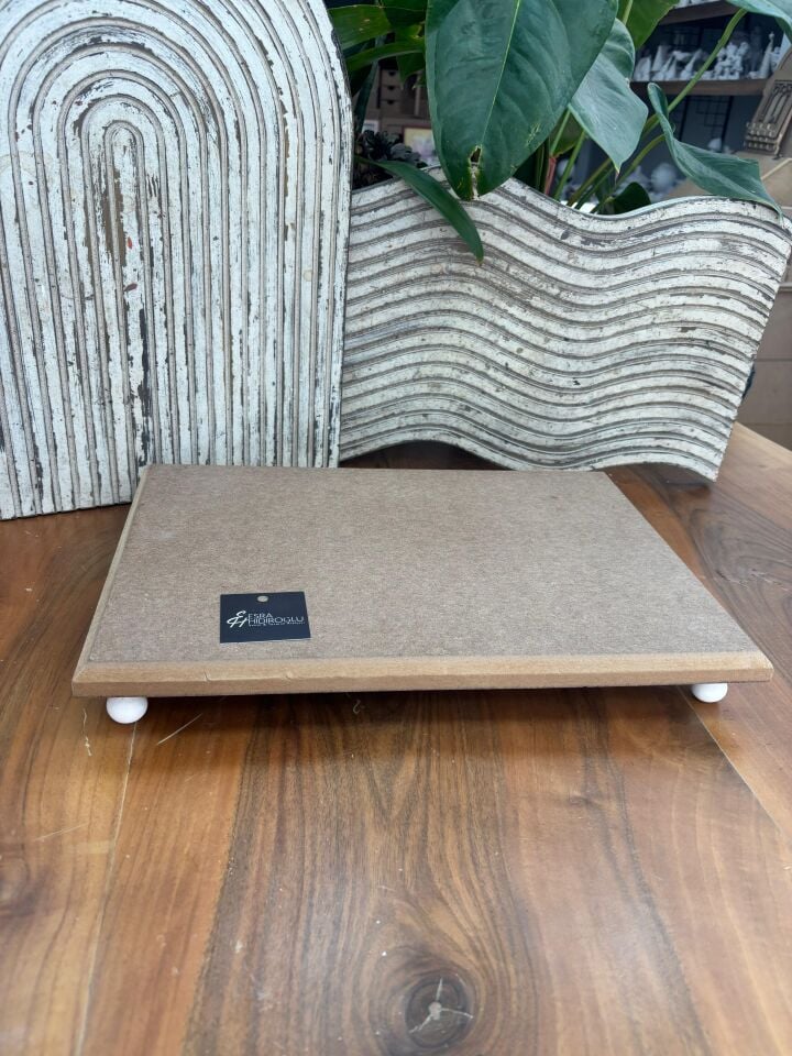 Top Ayaklı Dikdörtgen Sunumluk