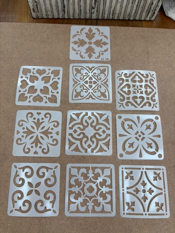 10x10 Stensil Set (10adet)