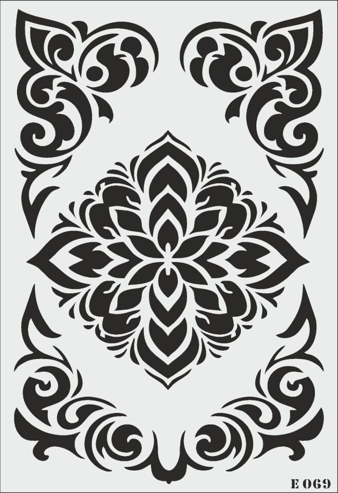 Stencil E069