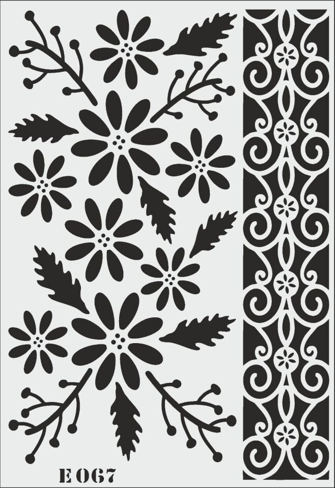 Stencil E067
