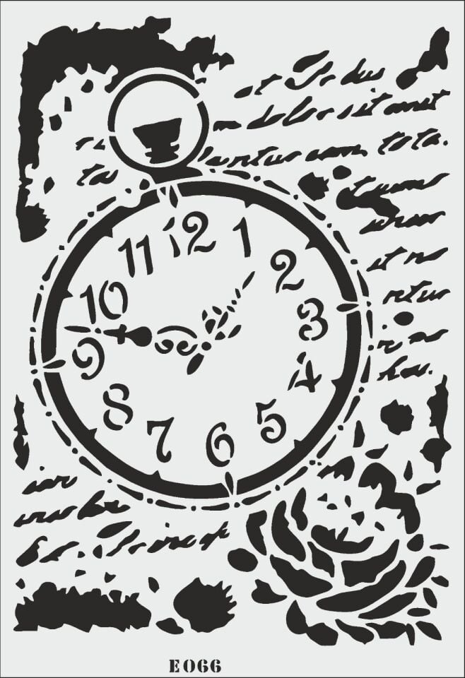 Stencil E066