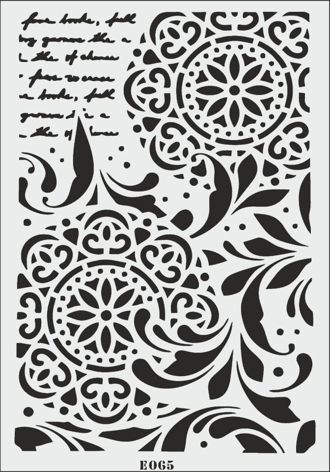 Stencil E065