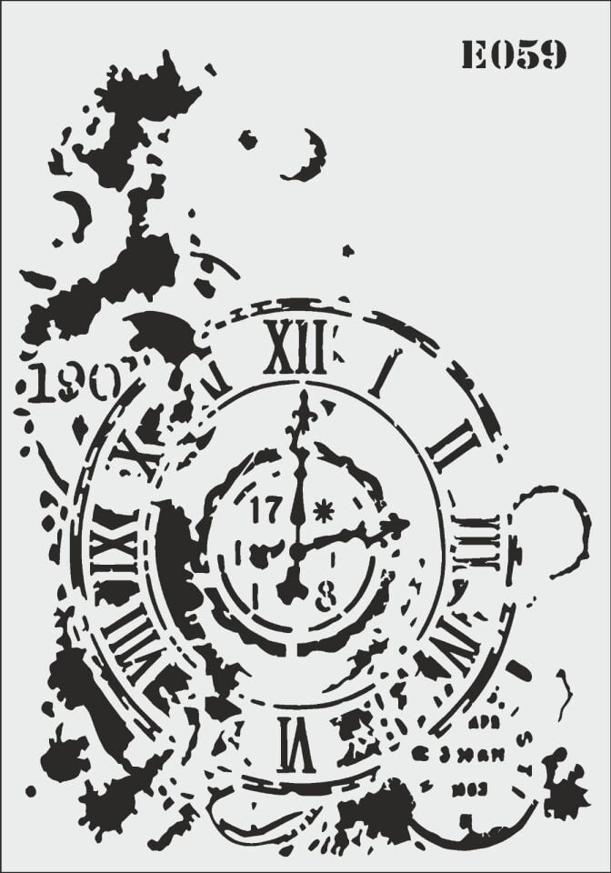 Stencil E059