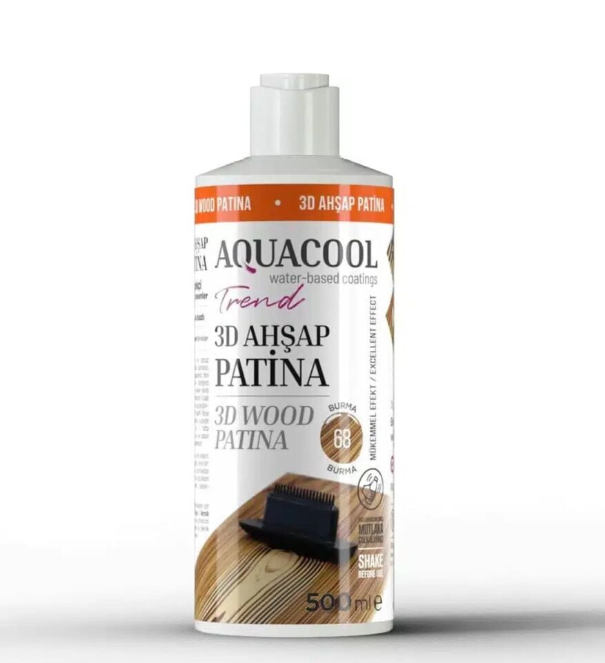 Aquacool Trend 3D Ahşap Patina