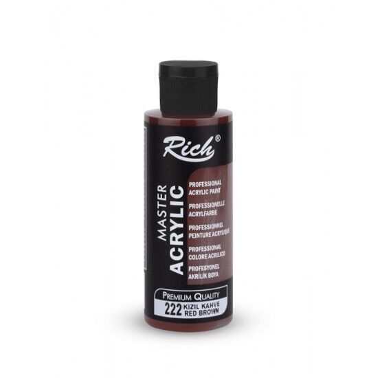 MASTER AKRİLİK - KIZIL KAHVE 120ml