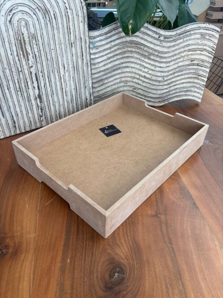 Kulpsuz Dikdörtgen Tepsi