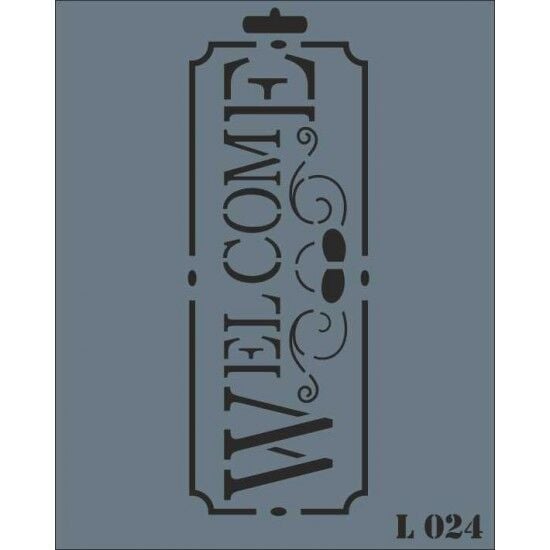STENCIL NEW SERİ LARGE  L-024