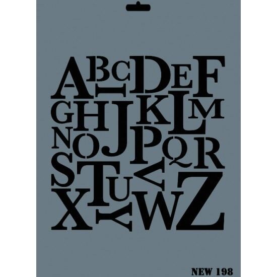 STENCIL NEW SERİ XL - 198