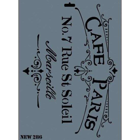STENCIL NEW SERİ XL - 286