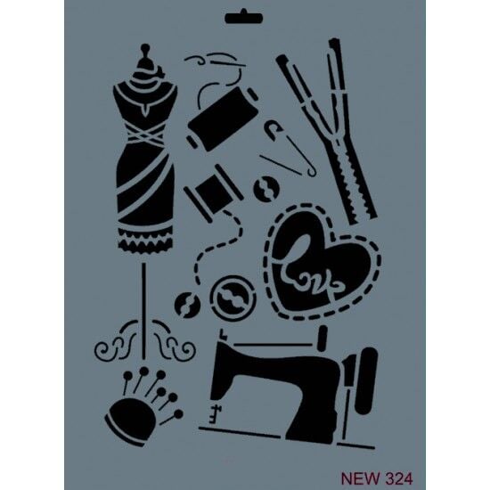 STENCIL NEW SERİ XL - 324