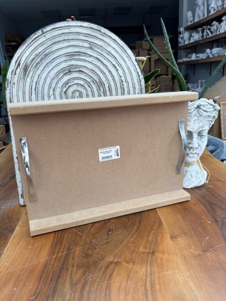 Metal Kulplu Tepsi Küçük