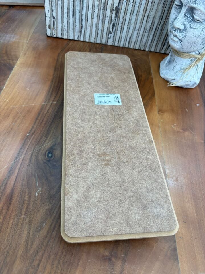 baykon top ayaklı sunumluk uzun dikdörtgen