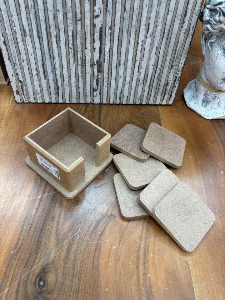 Zeygift Kare Küçük Bardak Altlığı